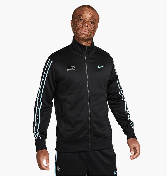 Куртка мужская Nike Sportswear Repeat Track Top Black Fd1183-010