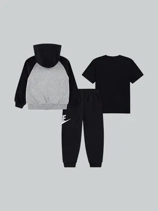 Спортивний костюм дитячий Nike Kids Nkn Color Blocked Hbr Jogger S Black/Grey 86N341-023