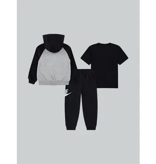 Спортивный костюм детский Nike Kids Nkn Color Blocked Hbr Jogger S Black/Grey 86N341-023