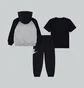 Спортивный костюм детский Nike Kids Nkn Color Blocked Hbr Jogger S Black/Grey 86N341-023