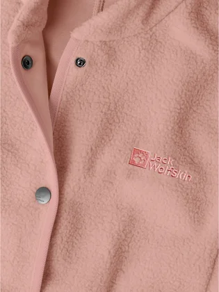 Бомбер жіночий Jack Wolfskin Light Curl Pink 1711521-2919