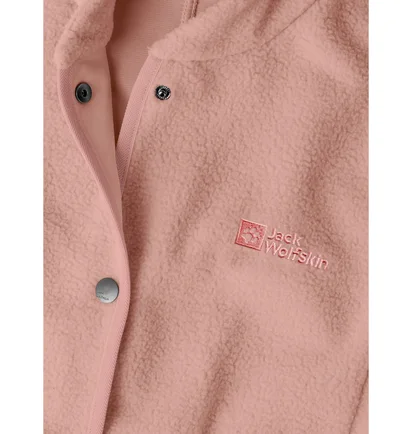 Бомбер жіночий Jack Wolfskin Light Curl Pink 1711521-2919