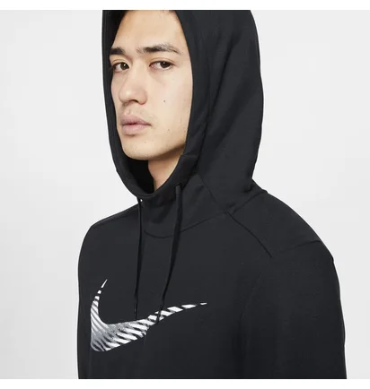 Худі чоловіче Nike Dry Hoodie Po Swoosh Black CJ4268-010