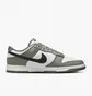 Кросівки чоловічі Nike Dunk Low Grey/White FZ4624-001
