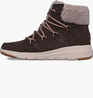 Ботинки женские Skechers Glacial Ultra Wint Brown 144187-CHOC