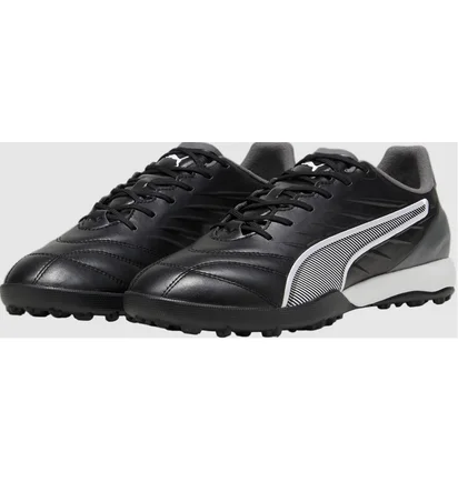 Сороконіжки унісекс Puma King Pro Tt Black/Grey 107872-01