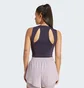 Топ женский Adidas Hiit Crop Heat.Rdy Tank Top Violet IQ1763