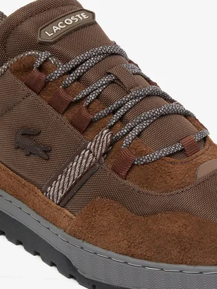 Кроссовки мужские Lacoste T-Clip Winter Brown 748SMA00377B8