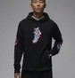 Худі чоловіче Air Jordan Zion Graphic Fleece Pullover Hoodie Black FN5342-010