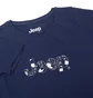 Футболка жіноча Jeep T-Shirt Botanical Print J22W Blue O102612-A184