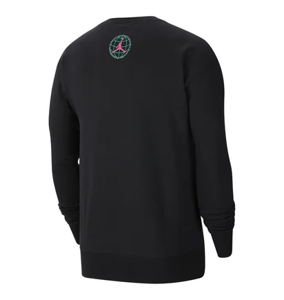 Свитшот мужской Air Jordan Winter Utility MenS Fleece Crew Black CT3491-010