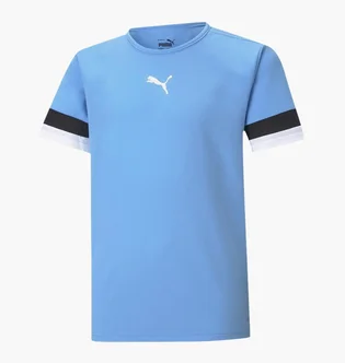Футболка детская Puma Teamrise Jersey Jr Blue 70493818