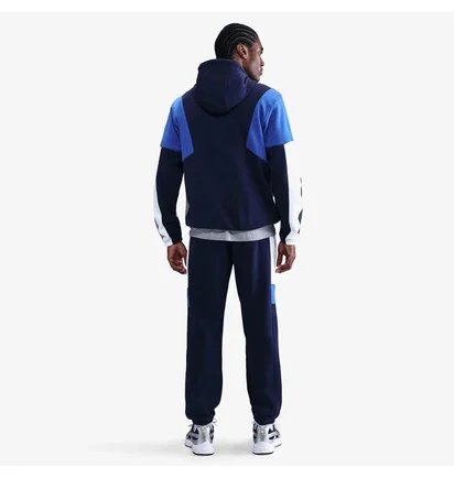 Спортивный костюм мужской Nike Club Fleece Hded Track Gx Black/Blue HV1165-451