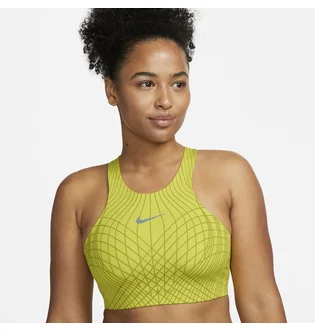 Топ женский Nike Df Swsh Hn Bra Green DV9994-308