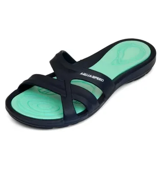 Тапочки жіночі Aqua Speed Panama 6601 Turquoise/Blue 513-10