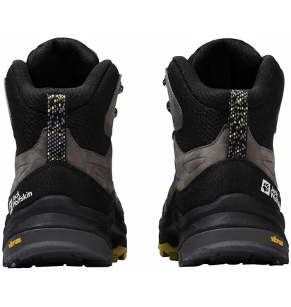 Черевики чоловічі Jack Wolfskin Cyrox Texapore Mid Grey 4064301-6945