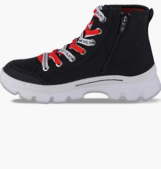 Кеды женские Skechers Rolling Stones Roadies Surge Lick It Black 177967-BKRD