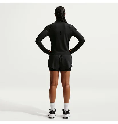 Шорты женские Nike W Nk Swift Df Mr 2N1 Black HJ5376-010