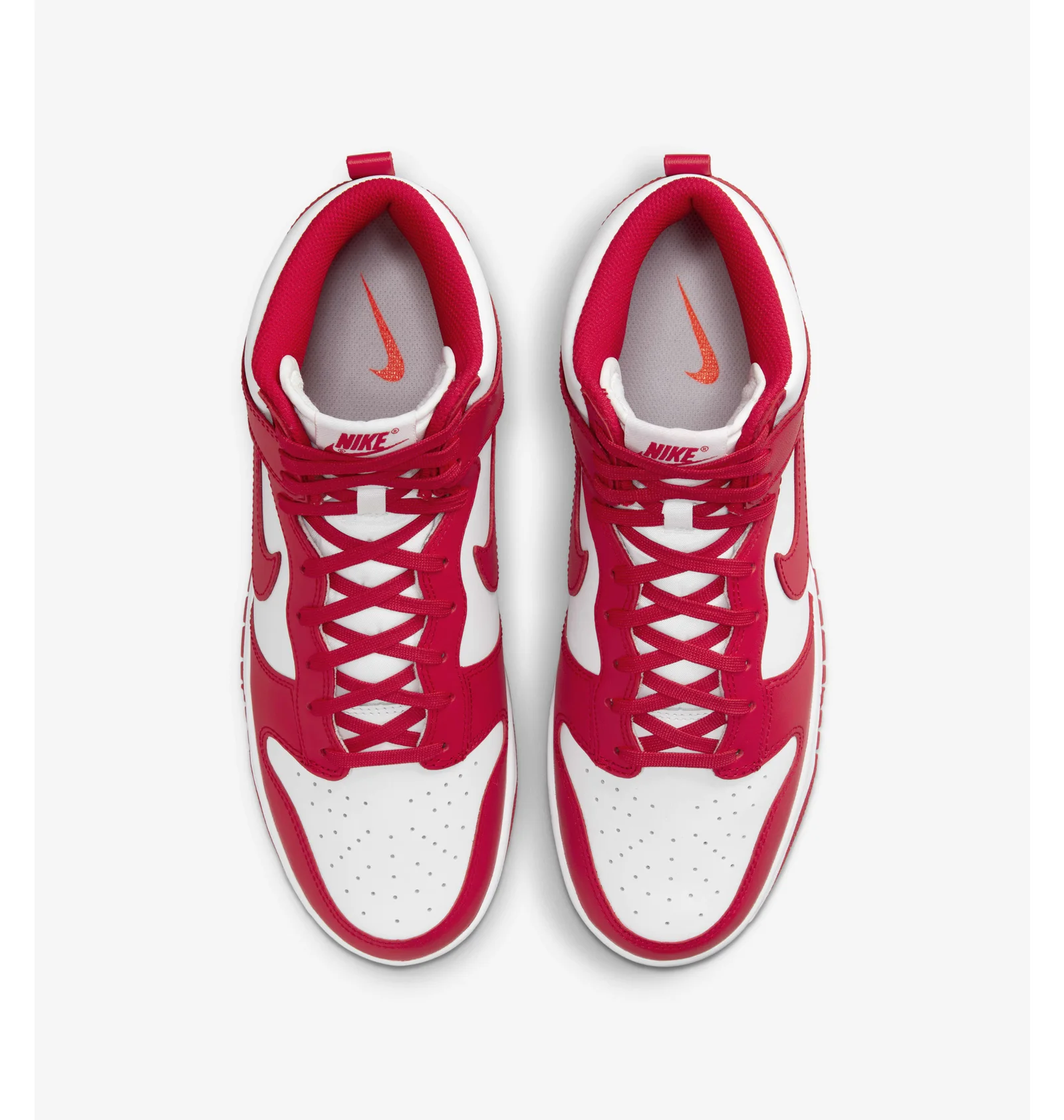 ᐉ Кросівки чоловічі Nike Dunk High Red/White Dd1399-106