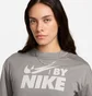 Футболка жіноча Nike Nsw Crop Tee Gls Grey FZ4635-029