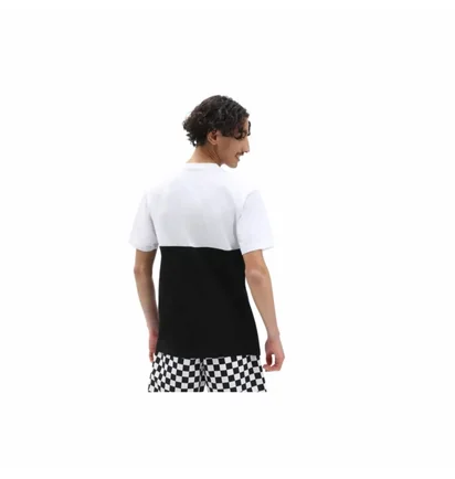 Футболка мужская Vans Colorblock White/Black VN0A3CZDY28
