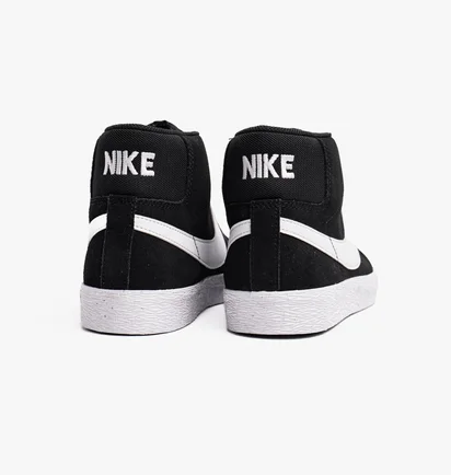 Кроссовки унисекс Nike Sb Zoom Blazer Mid Black White 864349-002