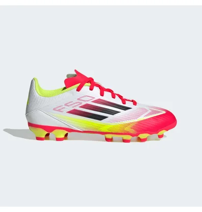 Бутсы детские Adidas F50 League Mg White/Red IE3752