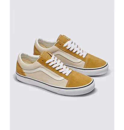 Кеды унисекс Vans Old Skool Canvas Suede Shoe Yellow/Beige VN0005UFCRM