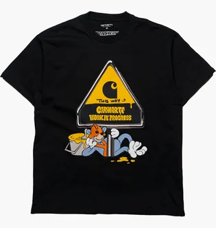 Футболка мужская Carhartt Deadkebab Workin On It Tee Black I032403