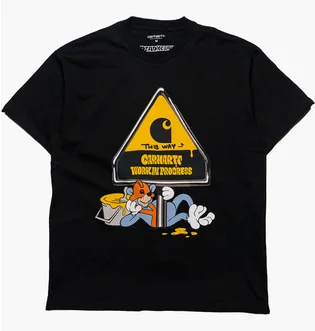 Футболка мужская Carhartt Deadkebab Workin On It Tee Black I032403