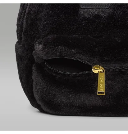Рюкзак дитячий Air Jordan Big Kids Faux Fur Mini Backpack Black HV8004-010