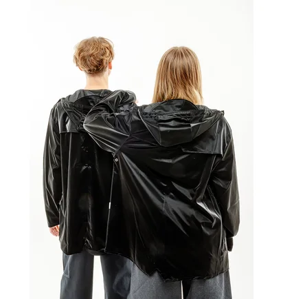 Куртка унісекс Rains Jackets Black 1201-VELVETBLACK