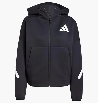 Толстовка женская Adidas Z.N.E. Full-Zip Black JC5392