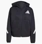 Толстовка женская Adidas Z.N.E. Full-Zip Black JC5392