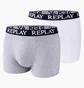 Трусы мужские Replay Basic Logo (2 шт) Grey 11552439