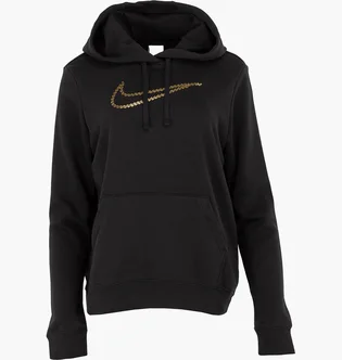 Худи женское Nike Club Fleece Shine Po Hoody Black FB8763-010