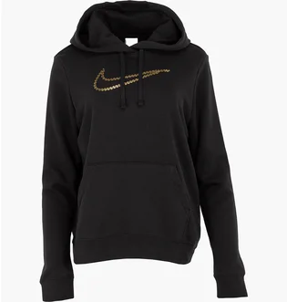 Худі жіноче Nike Club Fleece Shine Po Hoody Black FB8763-010