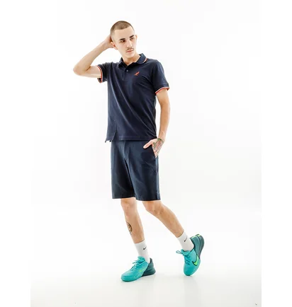 Поло мужское AUSTRALIAN 2-Stripe Pique Polo S-Fit Blue LSUPO0004-200C