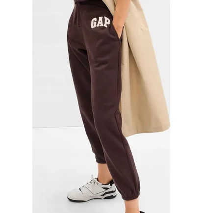 Штаны женские Gap Logo Jogger Sweatpants Brown 463492-20