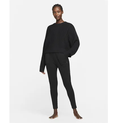 Штаны женские Nike Womens 7/8 Fleece Pants Black DA0713-010