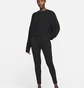 Штаны женские Nike Womens 7/8 Fleece Pants Black DA0713-010