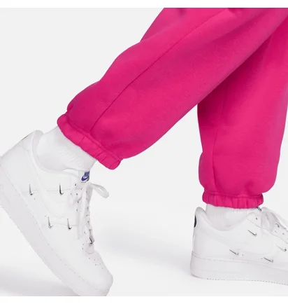 Штаны женские Nike Sportswear Phnx Fleece Highrise Oversized Pant Pink DQ5887-615