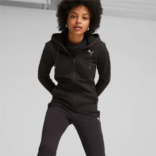 Спортивный костюм женский Puma Classics Hooded Fl Black 622637-01