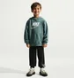 Спортивний костюм дитячий Nike In The Zone Turquoise/Black 86N738-023