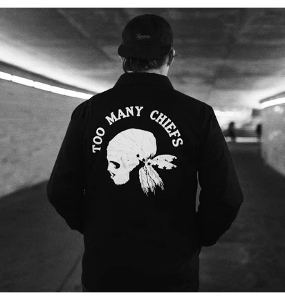 Сорочка чоловіча Allike X Black Lodges Too Many Chiefs Black ALL01-0101