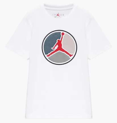 Футболка детская Air Jordan Hbr Ring Ss Tee White 95D255-001