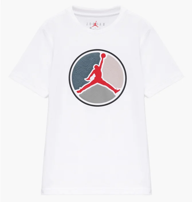 Футболка детская Air Jordan Hbr Ring Ss Tee White 95D255-001