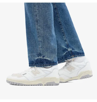 Кроссовки мужские New Balance 550 White BB550PWG