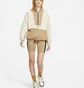 Шорты женские Nike Sportswear Swoosh Logo High-Waisted Bike Shorts Brown Dx2325-258