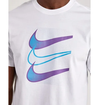 Футболка чоловіча Nike Swoosh Tee White Dz5173-100